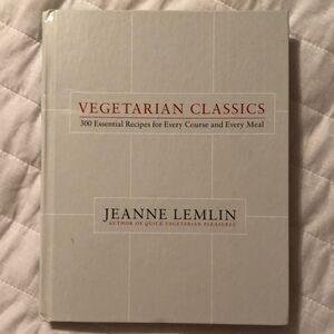 2001 1st Edition Vegetarian Classics by Jeanne Lemlin